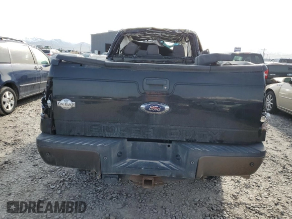 2016 Ford F-350 Platinum with VIN 1FT8W3BT8GEA27437, listed as a Copart auction lot 52374365 with Not Provided miles and Salvage Title. Bid and sale history available at DreamBid. Image 6.