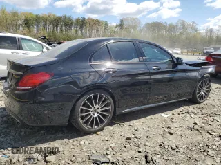 2019 Mercedes-Benz C 300 z VIN 55SWF8EB3KU322149, wystawiony jako Copart lot #53491855 z przebiegiem 53 837 mil mil oraz Szkoda całkowita • Salvage title. Historia ofert i sprzedaży dostępna na DreamBid. Obrazek 3.