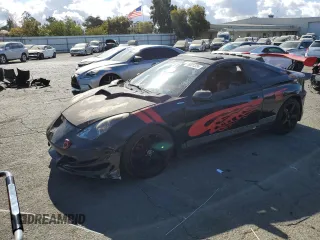 2002 Toyota Celica GT with VIN JTDDR32T120128461, listed as a Copart auction lot 78031324 with 185,315 mi miles and Salvage Title. Bid and sale history available at carsss.com. Image 1.
