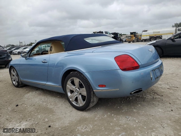 2008 Bentley Continental GT with VIN SCBDR33W38C051739, listed as a Copart auction lot 77255014 with 64,014 mi miles and Non Repairable. Bid and sale history available at carsss.com. Image 2.