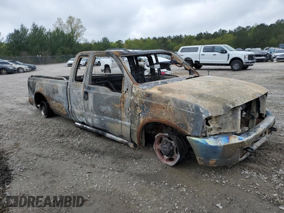 2004 Ford F-250 XL with VIN 1FTNX20L14EB87121, listed as a Copart auction lot 51790405 with Not provided miles and Salvage title. Bid and sale history available at DreamBid. Image 4.