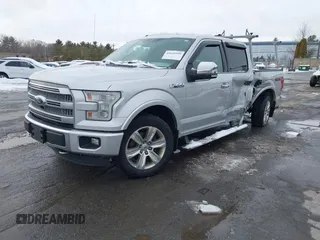2015 Ford F-150 XLT with VIN 1FTEW1EF7FFA18623, listed as a IAAI auction lot 41629399 with 297,585 mi miles. Bid and sale history available at carsss.com. Image 17.