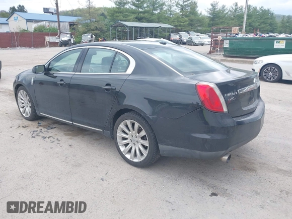 2010 Lincoln MKS w/EcoBoost with VIN 1LNHL9FT2AG614049, listed as a IAAI auction lot 42123376 with 119,276 mi miles. Bid and sale history available at carsss.com. Image 3.