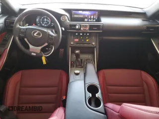 2019 Lexus IS with VIN JTHBA1D24K5092998, listed as a Copart auction lot 49423655 with 39,481 mi miles and Salvage Title. Bid and sale history available at carsss.com. Image 8.