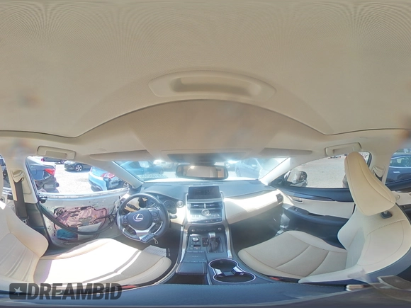 2020 Lexus NX 300 with VIN JTJDARBZ9L5012781, listed as a Copart auction lot 59105205 with 50,421 mi miles and Salvage title. Bid and sale history available at DreamBid. Image 16.