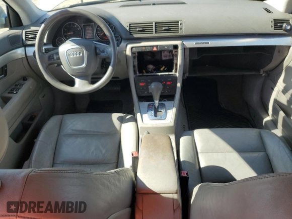 2005 Audi A4 3.2L with VIN WAUDG78E45A528323, listed as a Copart auction lot 78052334 with 189,435 mi miles and Salvage Title. Bid and sale history available at carsss.com. Image 8.