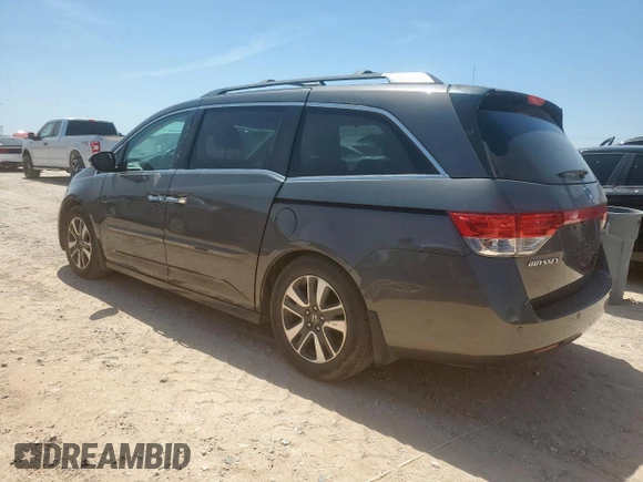 2015 Honda Odyssey Touring Elite z VIN 5FNRL5H97FB002739, wystawiony jako Copart lot #62060695 z przebiegiem 194 604 mil mil oraz Szkoda całkowita • Salvage title. Historia ofert i sprzedaży dostępna na DreamBid. Obrazek 2.