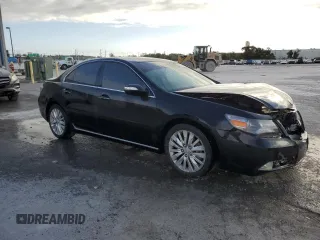 2011 Acura RL Technology with VIN JH4KB2F66BC000028, listed as a Copart auction lot 76332954 with 59,849 mi miles and Salvage Title. Bid and sale history available at DreamBid. Image 4.