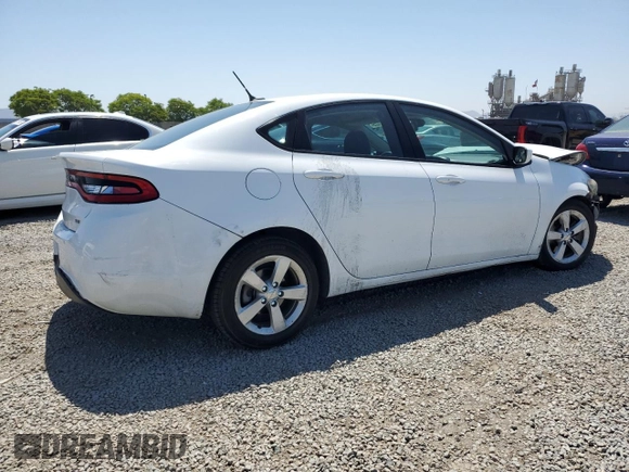 2015 Dodge Dart SXT z VIN 1C3CDFBB4FD118920, wystawiony jako Copart lot #57517425 z przebiegiem 86 187 mil mil oraz Szkoda całkowita • Salvage title. Historia ofert i sprzedaży dostępna na DreamBid. Obrazek 3.