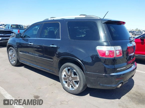 2012 GMC Acadia Denali with VIN 1GKKRTED1CJ253813, listed as a IAAI auction lot 42581652 with 151,621 mi miles and . Bid and sale history available at DreamBid. Image 3.