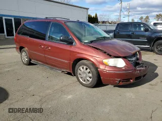 2007 Chrysler Town & Country LWB Limited with VIN 2A8GP64L37R144832, listed as a Copart auction lot 86148274 with 182,442 mi miles and Salvage Title. Bid and sale history available at carsss.com. Image 4.