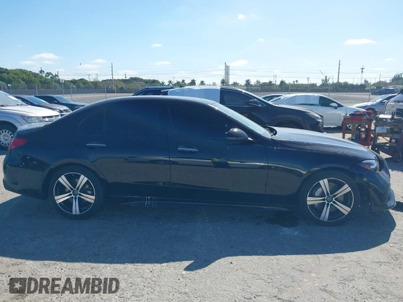 2023 Mercedes-Benz C 300 with VIN W1KAF4HB8PR110239, listed as a IAAI auction lot 41482344 with 30,947 mi miles and . Bid and sale history available at DreamBid. Image 12.