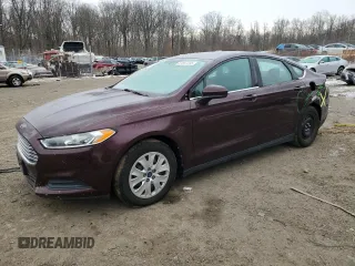 2013 Ford Fusion S with VIN 3FA6P0G73DR138765, listed as a Copart auction lot 87847235 with 53,958 mi miles and Salvage Title. Bid and sale history available at carsss.com. Image 1.