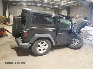 2020 Jeep Wrangler Sport S z VIN 1C4GJXAGXLW118347, wystawiony jako Copart lot #45292845 z przebiegiem Nie podano mil oraz Szkoda całkowita • Salvage title. Historia ofert i sprzedaży dostępna na DreamBid. Obrazek 3.