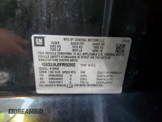 2015 GMC Yukon XL Denali with VIN 1GKS2JKJ6FR592902, listed as a Copart auction lot 81809144 with 226,718 mi miles and Clean Title. Bid and sale history available at DreamBid. Image 13.