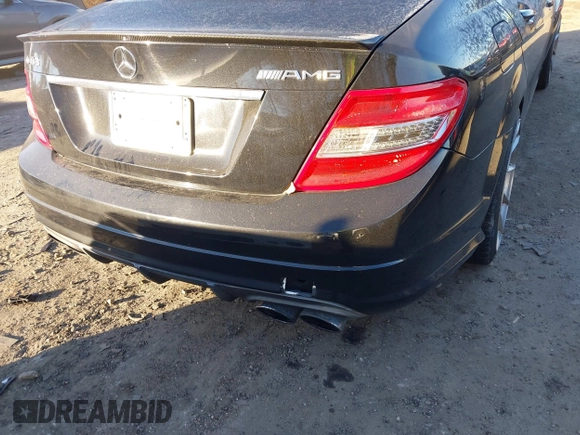2011 Mercedes-Benz C 63 AMG with VIN WDDGF7HB4BF528125, listed as a IAAI auction lot 41416105 with 99,902 mi miles and . Bid and sale history available at carsss.com. Image 6.