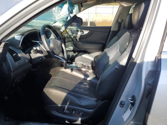 2010 Infiniti FX35 with VIN JN8AS1MU8AM800058, listed as a Copart auction lot 73958364 with 239,185 mi miles and Salvage Title. Bid and sale history available at carsss.com. Image 7.