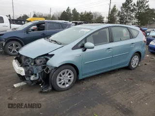2015 Toyota Prius Two with VIN JTDZN3EU2FJ027161, listed as a Copart auction lot 43816315 with 95,187 mi miles and Salvage Title. Bid and sale history available at DreamBid. Image 1.