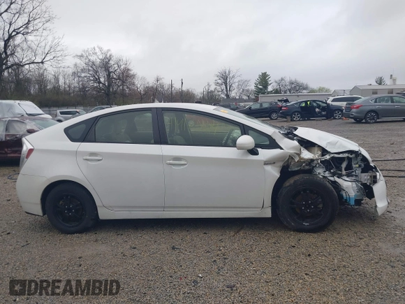 2012 Toyota Prius One with VIN JTDKN3DUXC5460945, listed as a IAAI auction lot 41917644 with 190,113 mi miles. Bid and sale history available at carsss.com. Image 13.