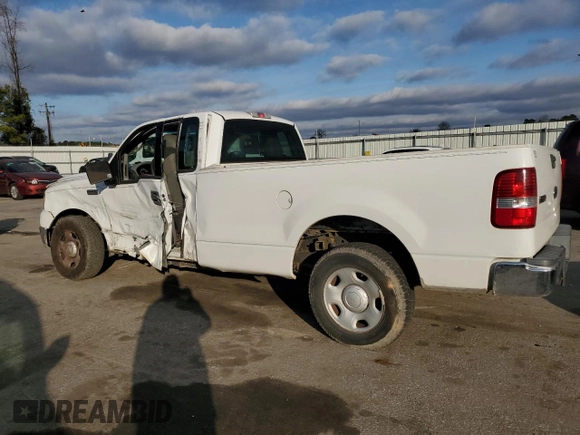 2004 Ford F-150 XL with VIN 1FTRF12WX4NA55917, listed as a Copart auction lot 44209225 with 0 mi miles and Salvage Title. Bid and sale history available at carsss.com. Image 2.