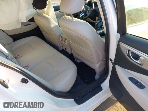 2021 Infiniti Q50 Luxe z VIN JN1EV7BR1MM755462, wystawiony jako IAAI lot #41559105 z przebiegiem 56 016 mil mil oraz . Historia ofert i sprzedaży dostępna na DreamBid. Obrazek 8.