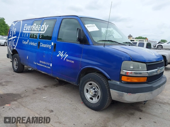 2006 Chevrolet Express Cargo with VIN 1GCGG29U661245562, listed as a IAAI auction lot 42153119 with 244,447 mi miles and . Bid and sale history available at DreamBid. Image 1.
