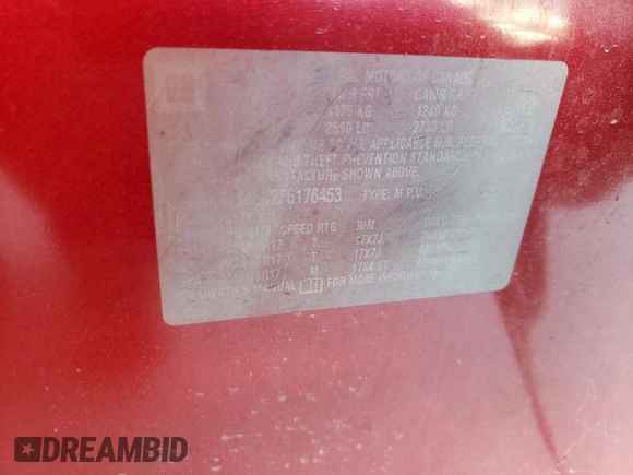 2015 GMC Terrain SLE z VIN 2GKALMEK2F6176453, wystawiony jako Copart lot #52455435 z przebiegiem 111 430 mil mil oraz Szkoda całkowita • Salvage title. Historia ofert i sprzedaży dostępna na DreamBid. Obrazek 15.