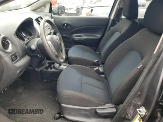 2018 Nissan Note SV with VIN 3N1CE2CP1JL352689, listed as a Copart auction lot 57144785 with 38,824 mi miles and Salvage title. Bid and sale history available at DreamBid. Image 7.