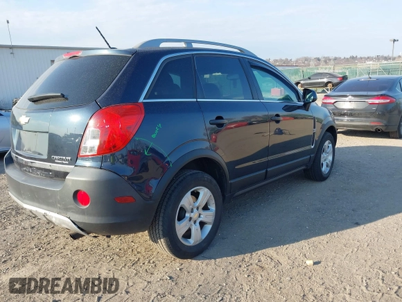 2015 Chevrolet Captiva Sport LS with VIN 3GNAL2EK5FS504411, listed as a IAAI auction lot 41718728 with 72,474 mi miles. Bid and sale history available at carsss.com. Image 4.
