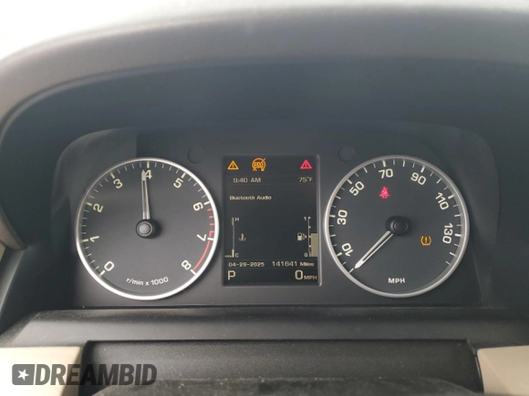 2015 Land Rover LR4 HSE with VIN SALAG2V67FA748667, listed as a Copart auction lot 54931885 with 141,641 mi miles and Salvage Title. Bid and sale history available at DreamBid. Image 9.
