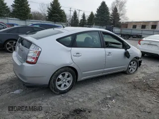 2006 Toyota Prius with VIN JTDKB20U667538025, listed as a Copart auction lot 51492835 with 140,462 mi miles and Salvage Title. Bid and sale history available at carsss.com. Image 3.