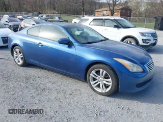 2010 Infiniti G37 Coupe x with VIN JN1CV6EL7AM153833, listed as a IAAI auction lot 41867940 with 118,329 mi miles. Bid and sale history available at carsss.com. Image 1.