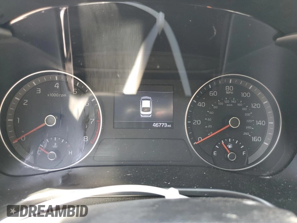 2021 Kia Forte LXS with VIN 3KPF24AD4ME349205, listed as a Copart auction lot 64805393 with 46,773 mi miles and Salvage Title. Bid and sale history available at DreamBid. Image 9.