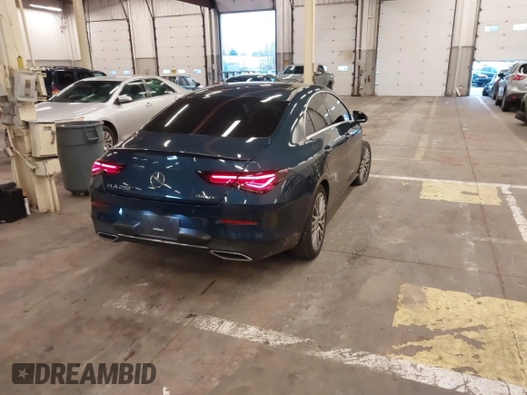 2020 Mercedes-Benz CLA with VIN W1K5J4HB7LN092625, listed as a IAAI auction lot 41193703 with 40,135 mi miles. Bid and sale history available at carsss.com. Image 4.
