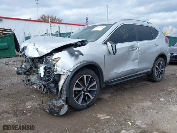 2019 Nissan Rogue S with VIN 5N1AT2MV5KC753243, listed as a IAAI auction lot 40997101 with 98,533 mi miles. Bid and sale history available at carsss.com. Image 18.