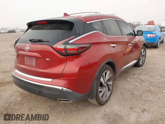 2019 Nissan Murano Platinum with VIN 5N1AZ2MJ7KN133932, listed as a IAAI auction lot 40970143 with 66,549 mi miles and . Bid and sale history available at DreamBid. Image 4.