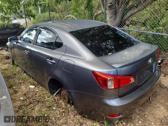 2012 Lexus IS 250 with VIN JTHBF5C25C5173827, listed as a Copart auction lot 65071574 with Not Provided miles and Salvage Title. Bid and sale history available at DreamBid. Image 2.