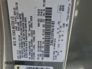 2015 Lincoln MKZ Hybrid with VIN 3LN6L2LUXFR614182, listed as a Copart auction lot 60761275 with Not provided miles and Salvage title. Bid and sale history available at DreamBid. Image 12.