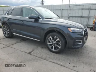 2021 Audi Q5 Premium Plus z VIN WA1BAAFY9M2068049, wystawiony jako Copart lot #56390505 z przebiegiem 53 960 mil mil oraz Szkoda całkowita • Salvage title. Historia ofert i sprzedaży dostępna na DreamBid. Obrazek 4.