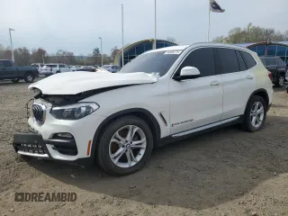 2019 BMW X3 xDrive30i with VIN 5UXTR9C54KLE18160, listed as a Copart auction lot 54668275 with 69,485 mi miles and Clean Title. Bid and sale history available at carsss.com. Image 1.