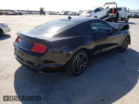2021 Ford Mustang GT with VIN 1FA6P8CFXM5157103, listed as a Copart auction lot 72845932 with 17,394 mi miles. Bid and sale history available at carsss.com. Image 4.