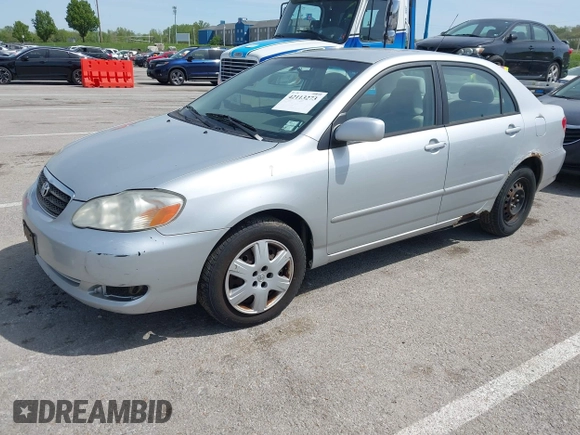 2008 Toyota Corolla CE with VIN 1NXBR32E48Z050442, listed as a IAAI auction lot 42113273 with 243,528 mi miles and . Bid and sale history available at DreamBid. Image 2.