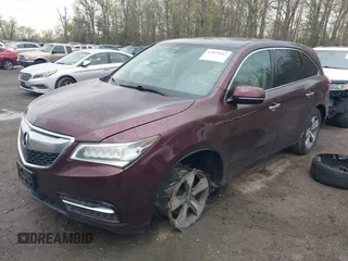 2016 Acura MDX with VIN 5FRYD4H2XGB037376, listed as a IAAI auction lot 42029932 with 139,055 mi miles. Bid and sale history available at carsss.com. Image 19.
