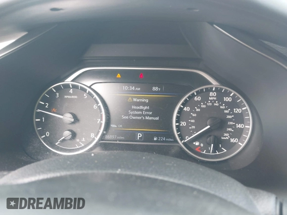 2019 Nissan Murano S with VIN 5N1AZ2MJXKN114050, listed as a IAAI auction lot 41960951 with 86,897 mi miles and . Bid and sale history available at DreamBid. Image 7.