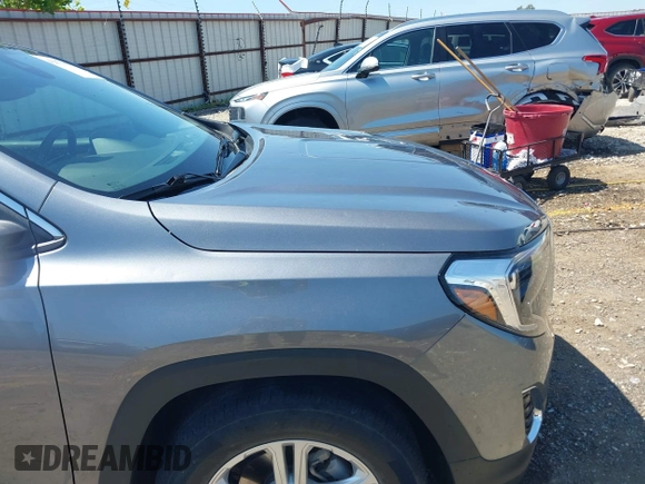 2020 GMC Terrain SLE with VIN 3GKALMEV1LL319443, listed as a IAAI auction lot 42375067 with 39,575 mi miles and . Bid and sale history available at DreamBid. Image 6.
