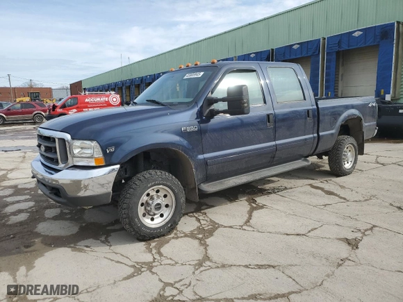 2003 Ford Super Duty F-350 SRW XL with VIN 1FTSW31SX3EB25880, listed as a Copart auction lot 45905945 with 125,826 mi miles and Salvage Title. Bid and sale history available at carsss.com. Image 1.