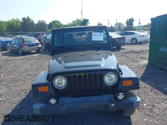 2003 Jeep Wrangler Sahara with VIN 1J4FA59S23P328003, listed as a IAAI auction lot 42833276 with 271,741 mi miles and . Bid and sale history available at DreamBid. Image 12.
