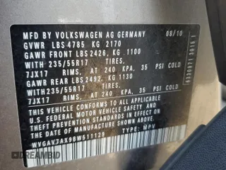 2011 Volkswagen Tiguan S z VIN WVGAV7AX9BW511129, wystawiony jako Copart lot #51907435 z przebiegiem 134 383 mil mil oraz Czysty tytuł • Clean title. Historia ofert i sprzedaży dostępna na DreamBid. Obrazek 13.