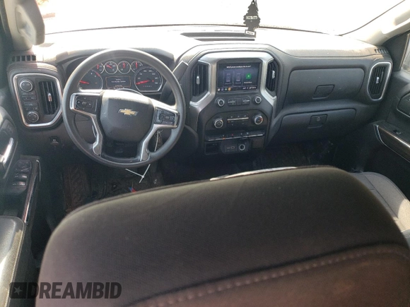 2020 Chevrolet Silverado 1500 LT with VIN 3GCUYDED0LG157850, listed as a Copart auction lot 47011635 with 159,643 mi miles and Salvage Title. Bid and sale history available at DreamBid. Image 8.