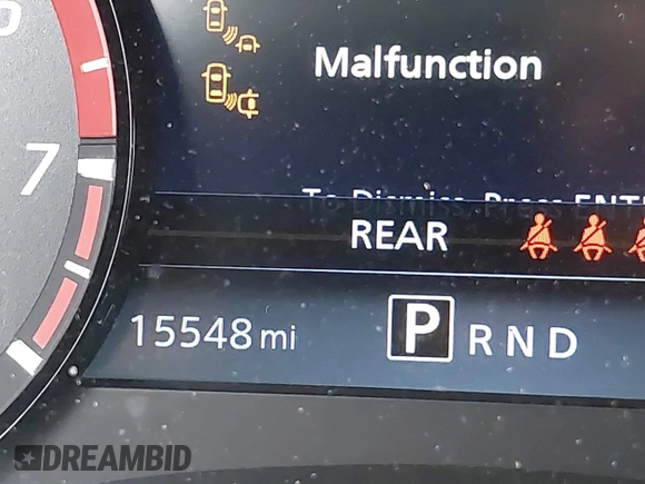 2024 Nissan Frontier SV with VIN 1N6ED1EK2RN630822, listed as a IAAI auction lot 42295643 with 15,548 mi miles and . Bid and sale history available at DreamBid. Image 15.
